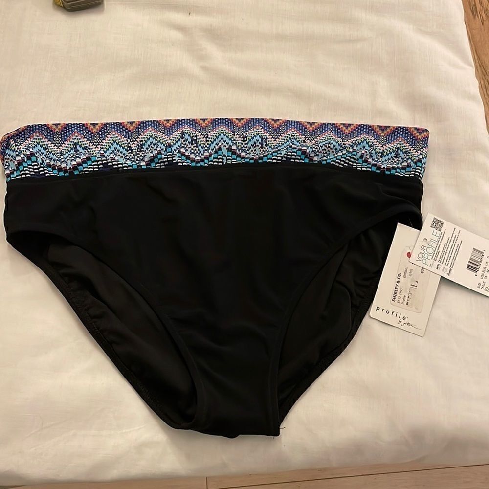 PROFILE BY GOTTEX BIKINI BOTTOM.  NEW